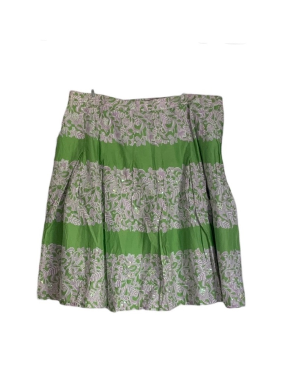 JL Studio Printed Sequin Boho Midi Skirt, 100% Cotton, [Size 20W] **FLAW NOTED**